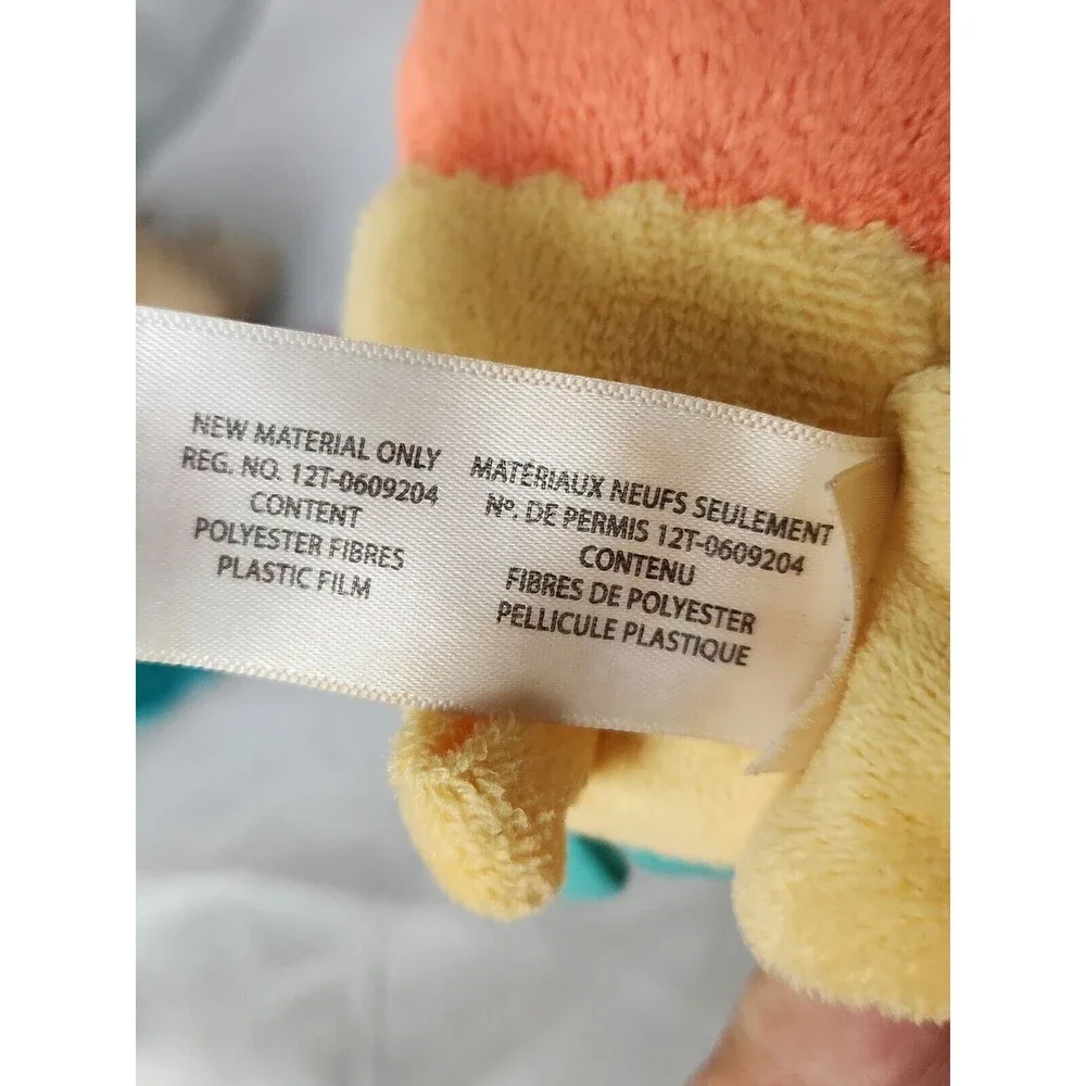 Baby Plush Teether Lot of 2 Owl Giraffe Cribmates Bright Starts Baby Stuffed Toy